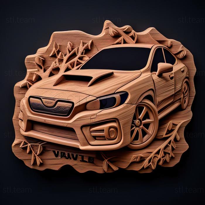 3D model Subaru WRX (STL)